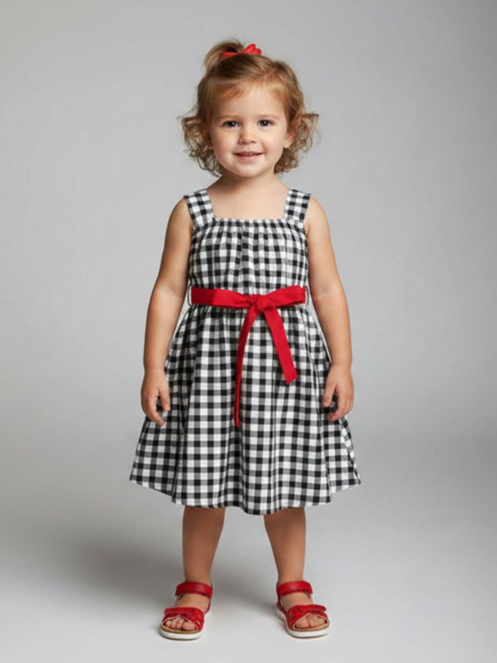NWT  Ses Petites Mains toddler girls sundress
